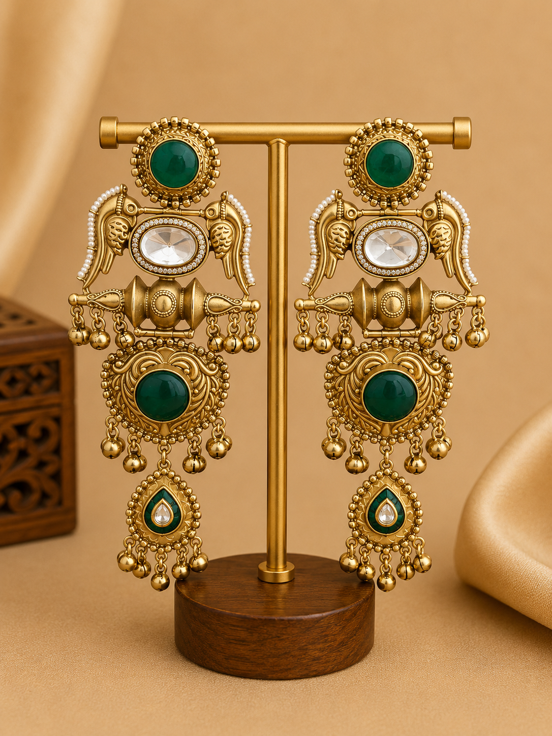 Emerald Rajwadi Danglers