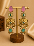 Pastel Rani Statement Earrings