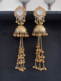 Golden Dome Tassel Danglers
