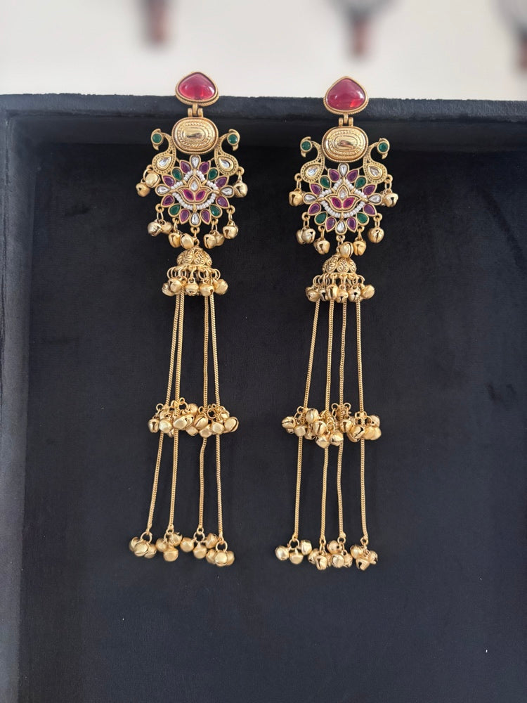 Ruby & Emerald Garden Tassels