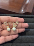 Pearl Bunny Studs