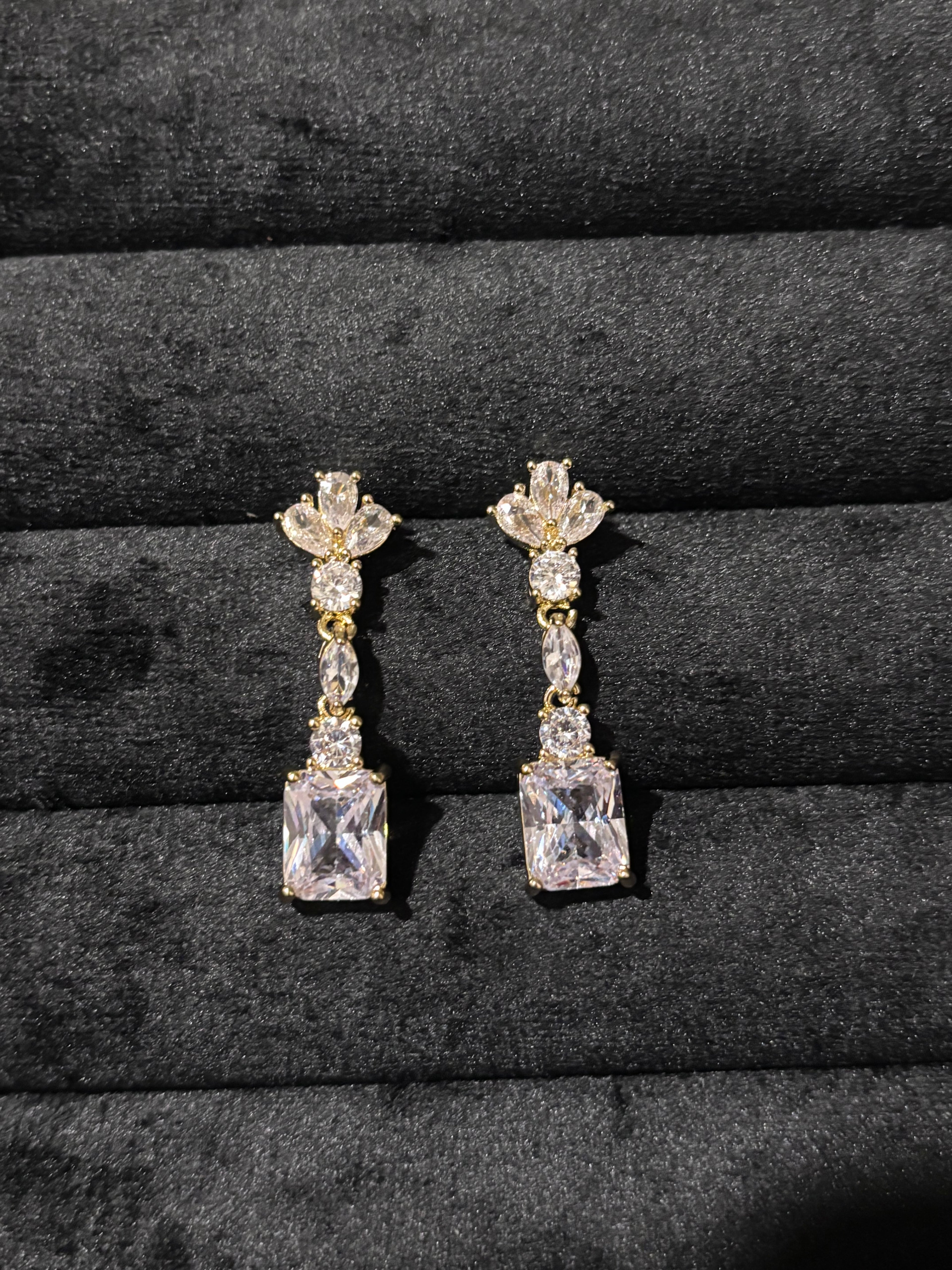 The "Royal Marquise" Cascade Earrings
