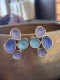 Celestial Bloom Cluster Earrings