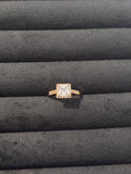 The "Gilded Halo" Adjustable Statement Ring