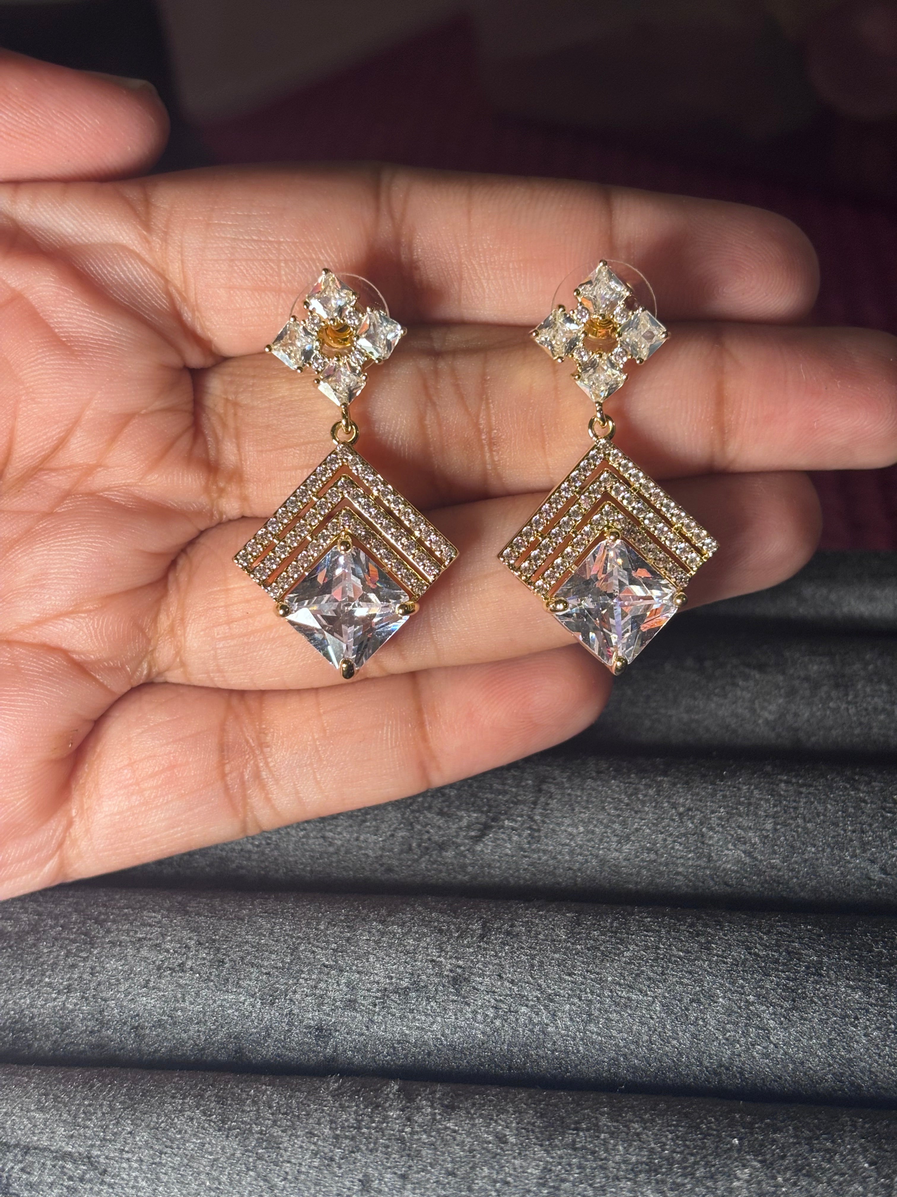 The "Art Deco Dynasty" Geometric Drops