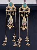 The Mint Carved Mahraani Danglers