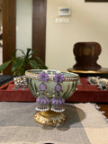 The Madhuri Lavender Jhumkas