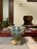 The Sadhana Teal Jhumkas