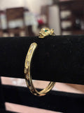 The Crystal Panther Bypass Bangle