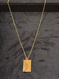 The Golden Love Note Pendant