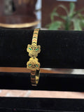 The Golden Panther Bangle