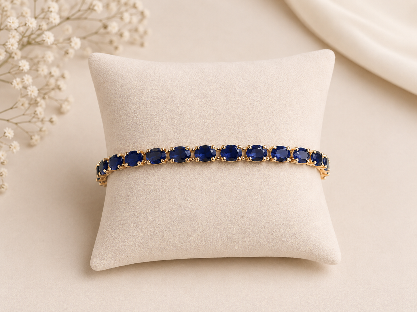 Midnight Sapphire Bracelet