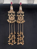 The Mayura Ruby Grandeur Danglers